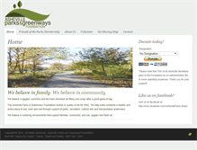 Tablet Screenshot of myashevilleparks.org